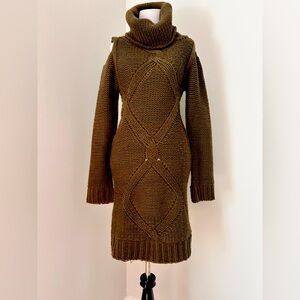REHAB Chunky Knit Sweater Dress